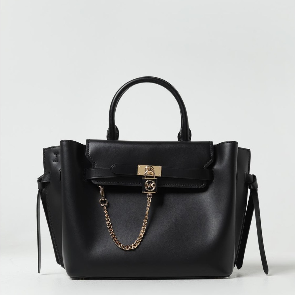 Michael Kors Hamilton Legacy Large Belted Leather Satchel